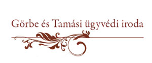 Görbe és Tamási ügyvédi iroda.